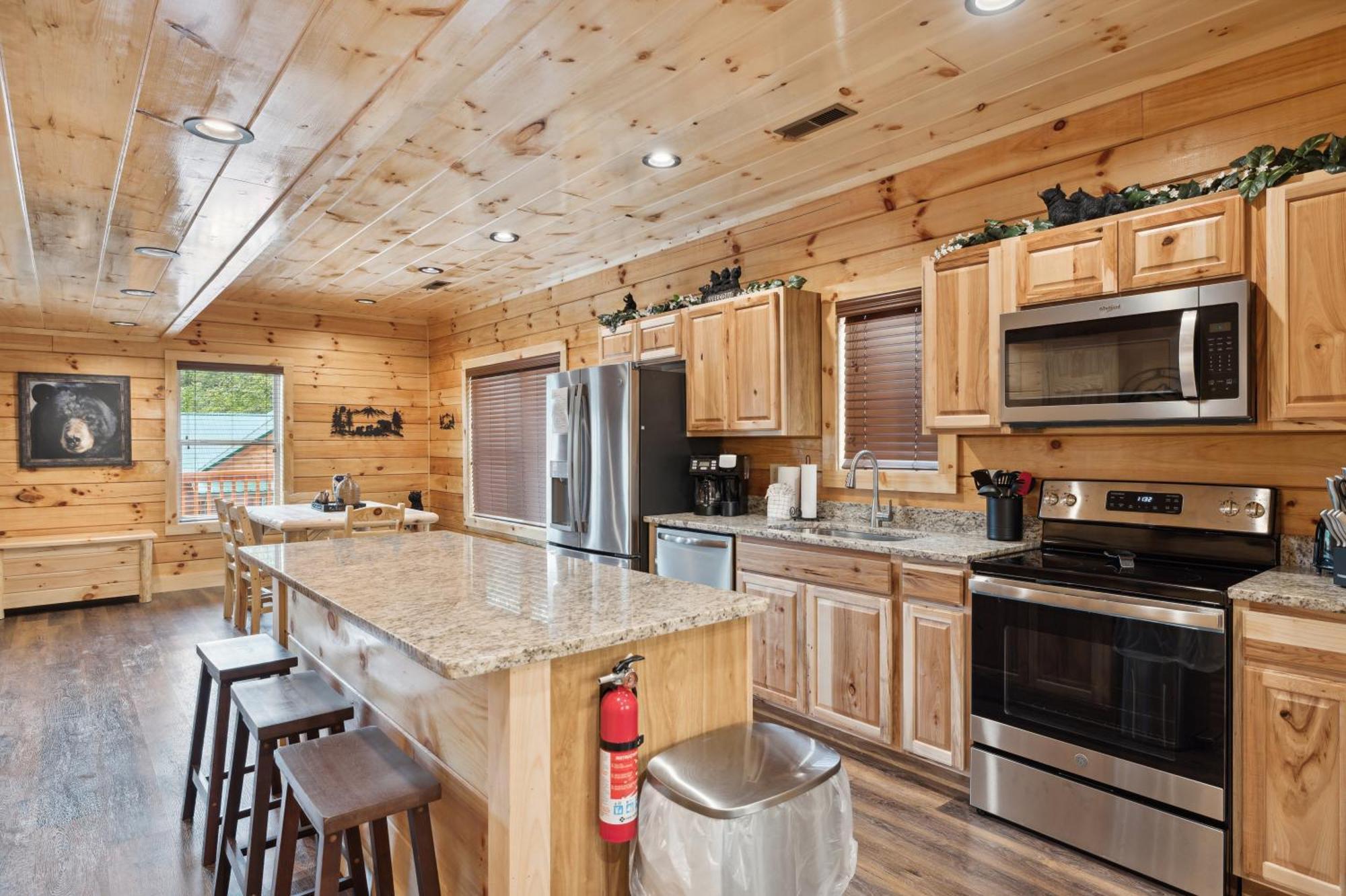 The 3 Bears Is A Newly Built 3 Bedroom Cabin Only 3 Minutes From The Parkway! ピジョンフォージ エクステリア 写真