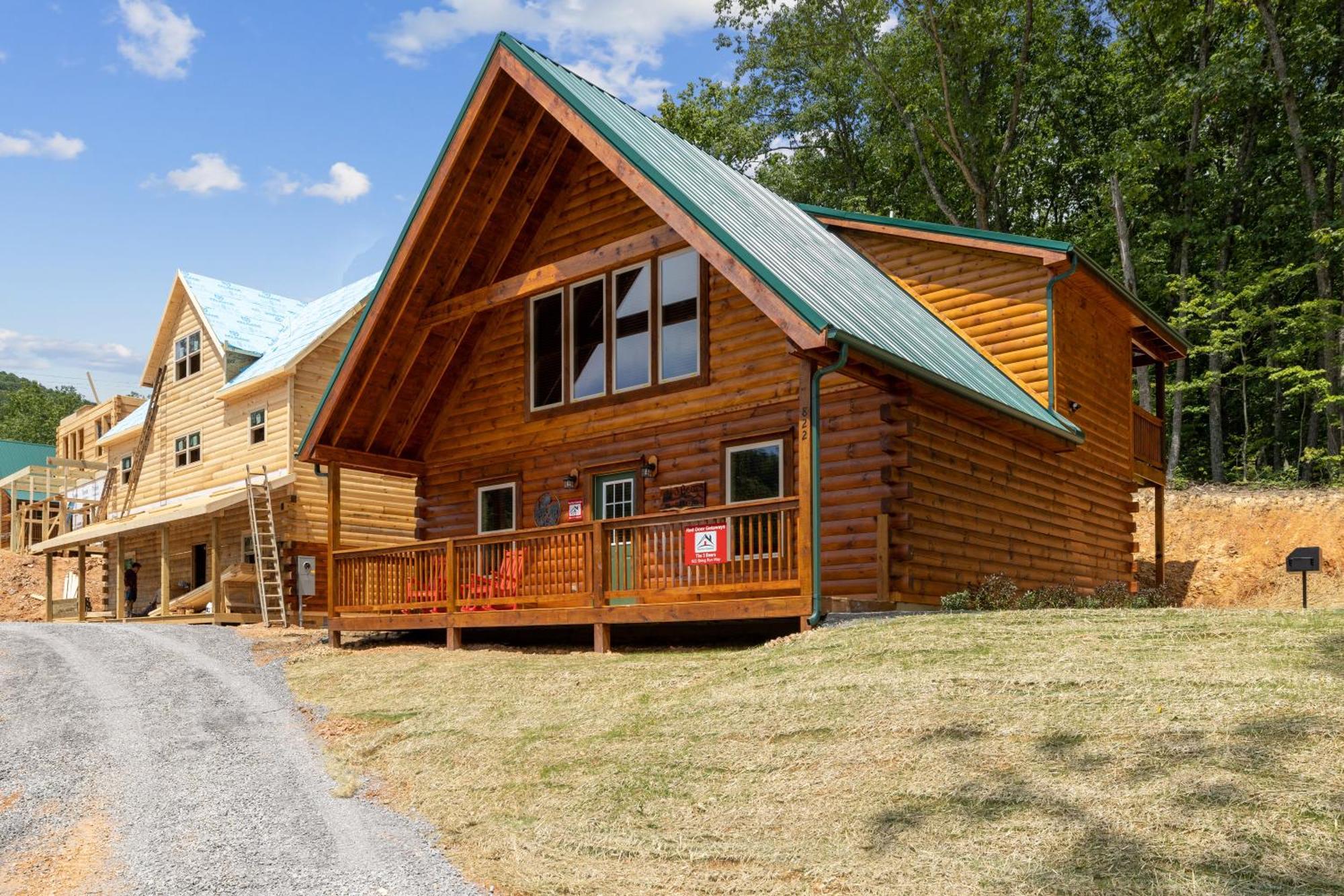 The 3 Bears Is A Newly Built 3 Bedroom Cabin Only 3 Minutes From The Parkway! ピジョンフォージ エクステリア 写真